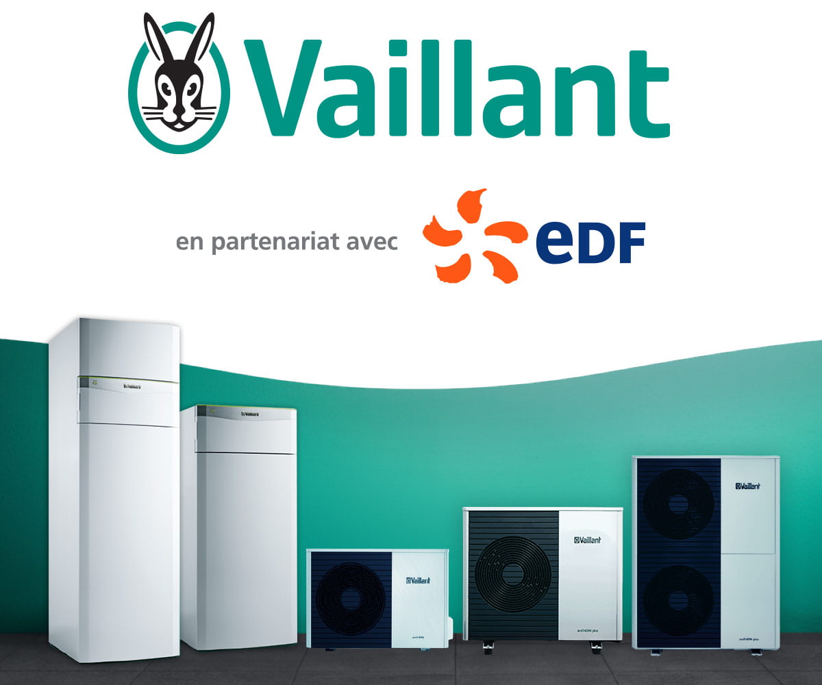 Jusqu'à 250 € TTC EDF Vaillant 2025